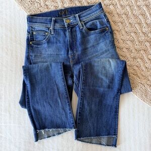 MOTHER Crop Step Fray Insider Jean Not Rough Enough